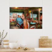 Barber - Een trim krijgen 1942 Poster (Keuken)