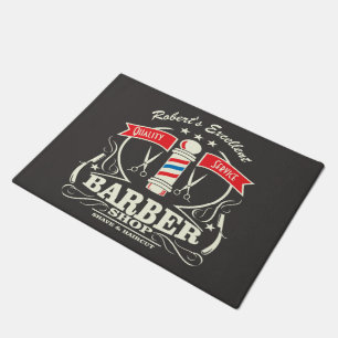 Barber Entrance Grey Deurmat