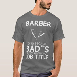 Barber Funny Design for Gift 5 T-shirt
