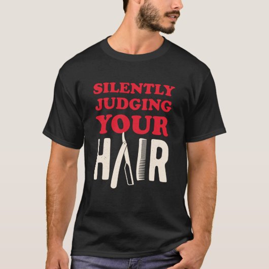 Barber Funny T-shirt (Voorkant)