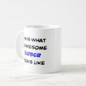 barber, geweldige koffiemok (Voorkant links)