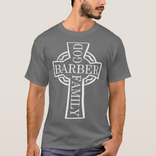 Barber God Familie Christus Hair Beard Schissors G T-shirt