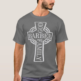 Barber God Familie Christus Hair Beard Schissors G T-shirt