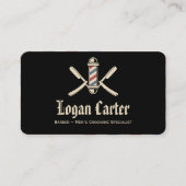 Barber Grooming Specialist Visitekaartje (Voorkant)