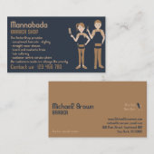 Barber Hair Salon kinder mannen vrouwen Visitekaartje (Voorkant / Achterkant)