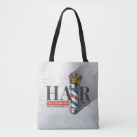 Barber Hair Shop King Crown Barber Pole Hair Salon