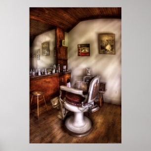 Barber - in de barber - winkel poster