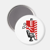 Barber Magneet (Voorkant / Achterkant)