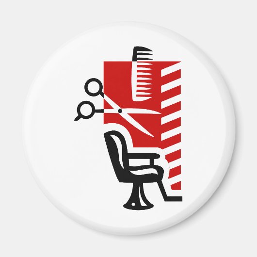 Barber Magneet (Voorkant)