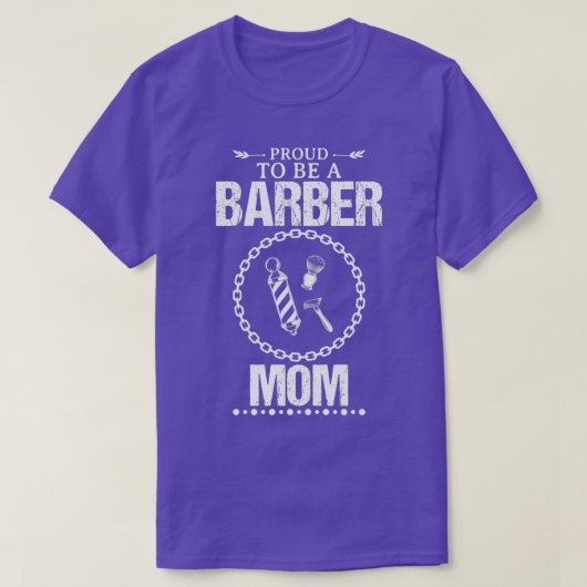 Barber mam Funny Design for Gift 3 T-shirt (Design voorkant)