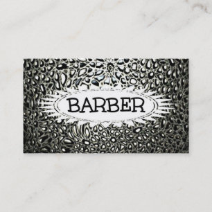 Barber Mosaic Star Carte de visite