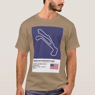 Barber Motorsports Park info T-shirt