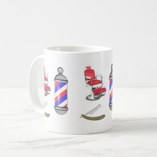 Barber Mug (Devant gauche)