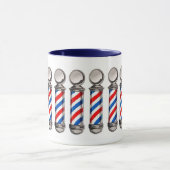 Barber Pole Coffee Mok (Midden)