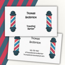 Barber Pole Hairdresser Minimalist