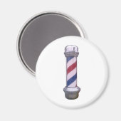 Barber Pole Magneet (Voorkant / Achterkant)