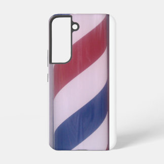 Barber Pole Pattern S22 Samsung Galaxy Hoesje