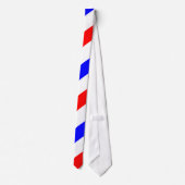 Barber Pole Pattern Tie Stropdas (Achterkant)