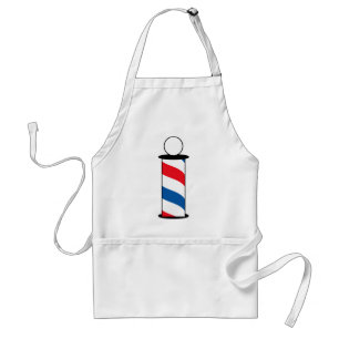 Barber Pole Standaard Schort