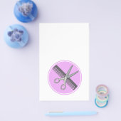 Barber Scissor en Comb Flyer (Enkel)