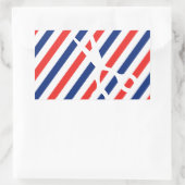 Barber Scissors Rechthoekige Sticker (Tas)