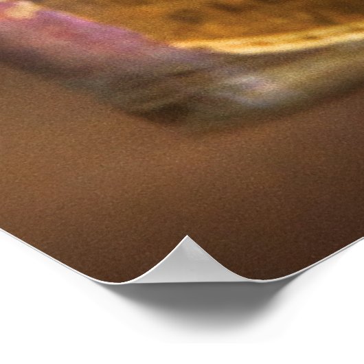 Barber - Sharp & Dohme Violet Toilet Powder Poster (Hoek)