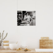 Barber Shop, 1923. foto Poster (Keuken)