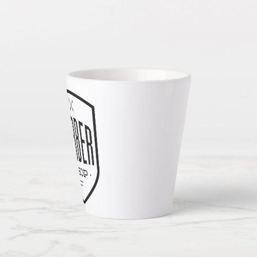 Barber Shop | Barber Latte Mok (Voorkant)
