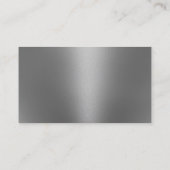 Barber Shop Barbershop Metallic Silver Loyalty (Achterkant)