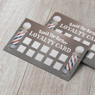 Barber Shop Barbershop Professional Metal Loyalty