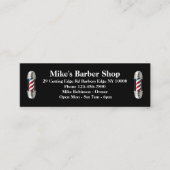 Barber Shop Budget Loyauté Récompenses Cartes de v (Devant)