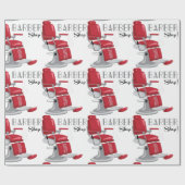 Barber Shop Cadeaupapier (Vlak)