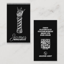 Barber Shop Crown Logo Professional