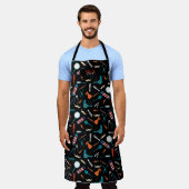 Barber Shop Custom Schort (Gedragen)