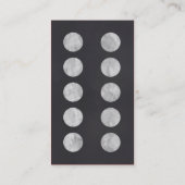 Barber Shop Customer loyalty visitekaartje (Achterkant)