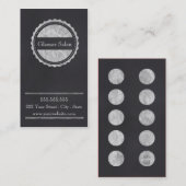 Barber Shop Customer loyalty visitekaartje (Voorkant / Achterkant)