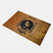 Barber Shop Deurmat (Schuin)