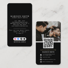 Barber Shop Hair Stylist Professional Barbershop Visitekaartje