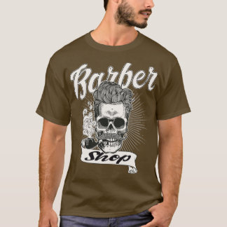 Barber shop kraan roken pijp t la t-shirt