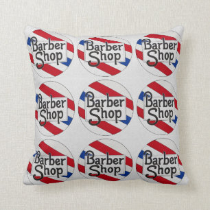 Barber Shop Kussen