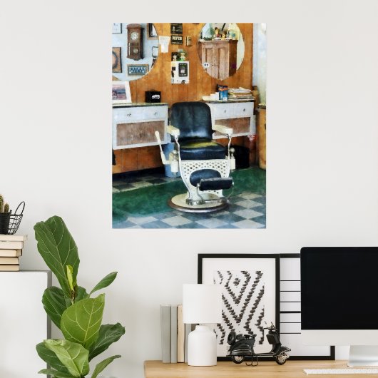 Barber Shop One Poster (Thuiskantoor)