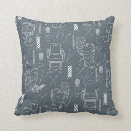Barber Shop Pillow Kussen