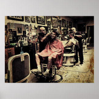 Barber Shop Quartet Poster