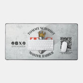 Barber Shop Royal Couronne Barber Pole Salon des c (Clavier et souris)