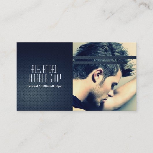 Barber Shop, Salon Visitekaartje (Voorkant)