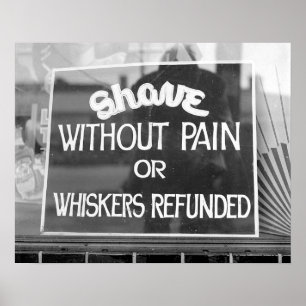 Barber Shop Sign, 1942. foto Poster