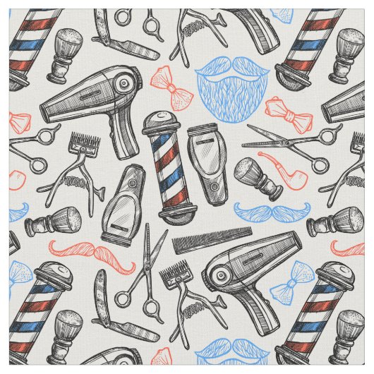 Barber Shop Stof (Close Up)