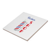 Barber Shop Tegeltje (Zijkant)