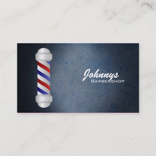 Barber Shop-Visitekaartjes Visitekaartje (Voorkant)