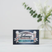 Barber Shop-Visitekaartjes Visitekaartje (Staand voorkant)